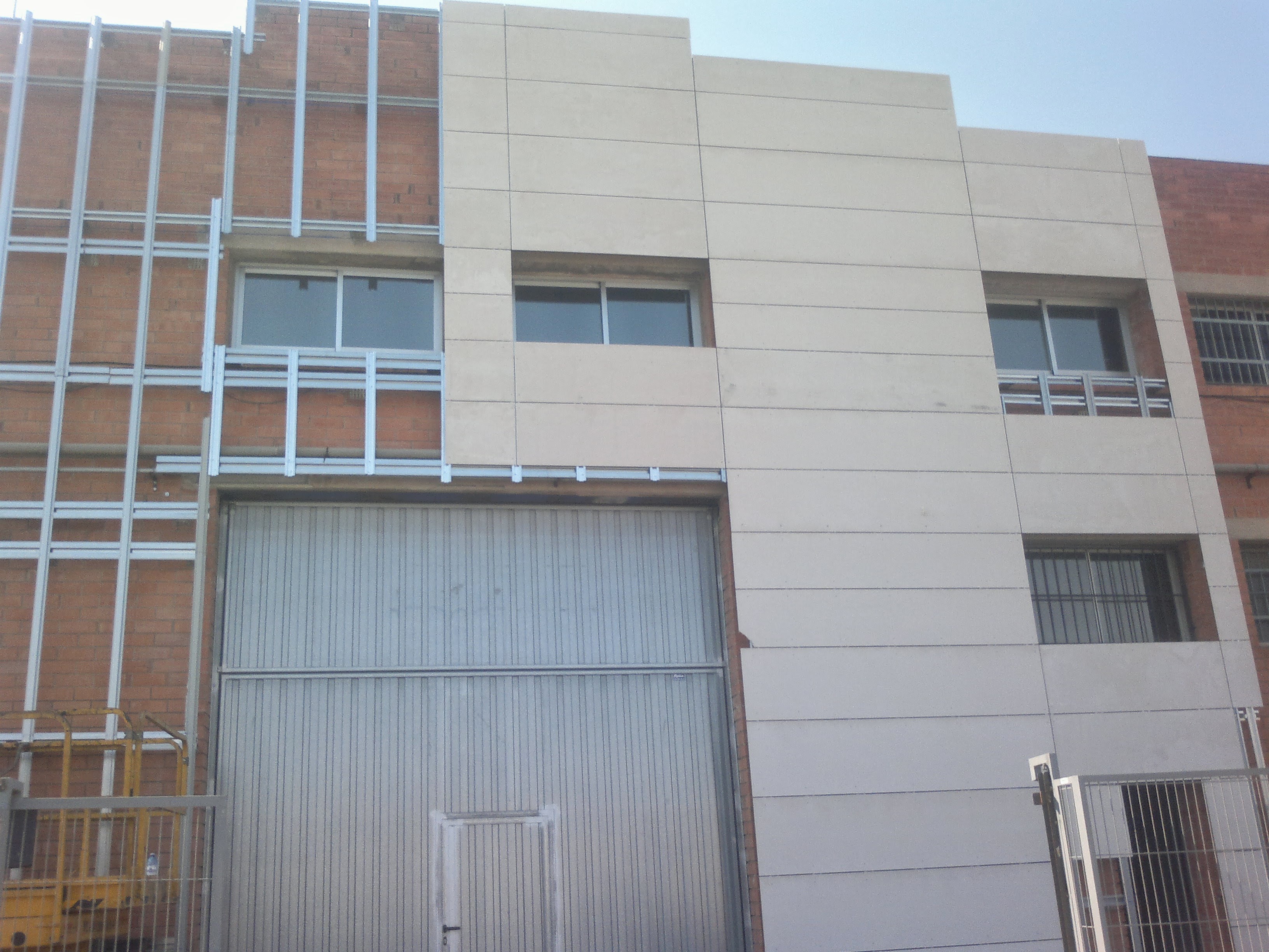 Fachada ventilada edificio residencial